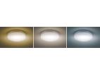 Solight LED osvětlení LECCE s dálkový ovladačem, 50W, 3000lm, 40cm, změna chromatičnosti, stmívatelné, bílá