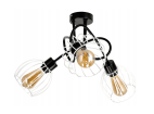 LED stropní svítidlo LOFT LIGHT - 3xE27 - DRUCE BALL WHITE