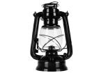 Černá petrolejová lampa 24cm