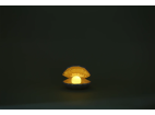 BKD-140-RUŽOVÁ | Keramická LED lampa | Noční lampa ve tvaru mušle | Bezdrátová stolní lampa