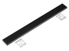HSL-S20CM-ČERNÁ | Nábytkové svítidlo s pohybovým senzorem | Bezdrátová noční lampa se senzorem | LED podskříňkové svítidlo, 20 cm