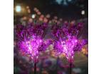 FLD-16-PURPLE | Solární zahradní lampa LED Orchid bouquet | 60 cm, 600 mAh