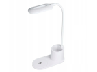 WD-T03-WHITE | Stolní LED lampa s indukční nabíječkou | Bílý