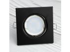 Podhledové bodové svítidlo stropní výklopné OPIN GOLDLUX (Polux) čtverec STAL černá