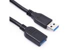 UE3.0-1M | USB 3.0 prodlužovací kabel | zástrčky samec + samice | 1 metr