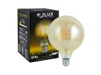 LED žárovka LED E27 G80 4W = 18W 320lm 2000K Teplá 360° Filament GOLDLUX (Polux)