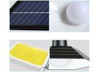 LD-02 | Sada dvou závěsných zahradních LED solárních svítidel s čidlem soumraku IP44 | 2x 30 SMD LED | IR dálkové ovládání