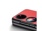 Dux Ducis Fino pouzdro s nylonovým potahem Huawei P50 Pocket červené