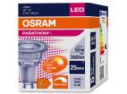 LED žárovka LED GU10 4,5W = 50W 350lm 2700K Teplá 36° OSRAM Parathom Stmívatelná