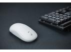 Q18 | Bezdrátová kancelářská optická počítačová myš | 1000 DPI | Bílý