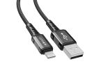 Kabel USB-Lightning Acefast C1-02, 1,2 m (černý)