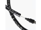 CRG-002-2,6M | Kryt, organizér na kabely a vodiče | Černá