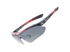 Rockbros 10141 fotochromatické cyklistické brýle UV400 - červené
