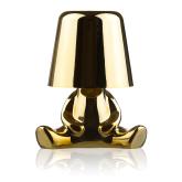 HJA23-B-GOLD | Moderní stolní lampa s dotykovým ovládáním | Noční lampa s vestavěnou baterií