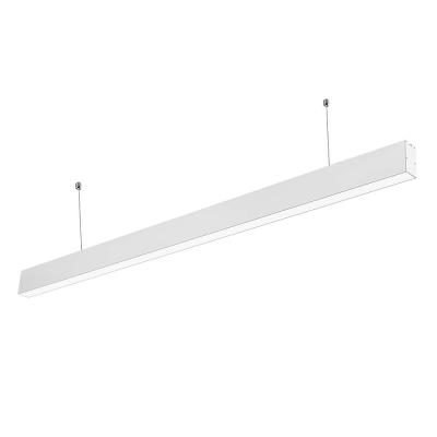 LED Linear Suspended Light bílé Body 40W Studená bílá