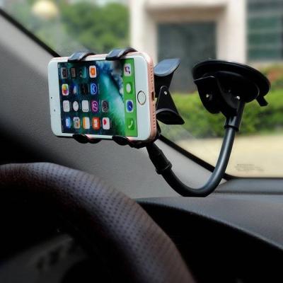PSI-C019 | Flexibilní držák telefonu do auta s dlouhým ramenem | na čelním skle