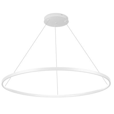 RLK-C01-30W-W | Jednodílná moderní závěsná lampa | LED | Bílý