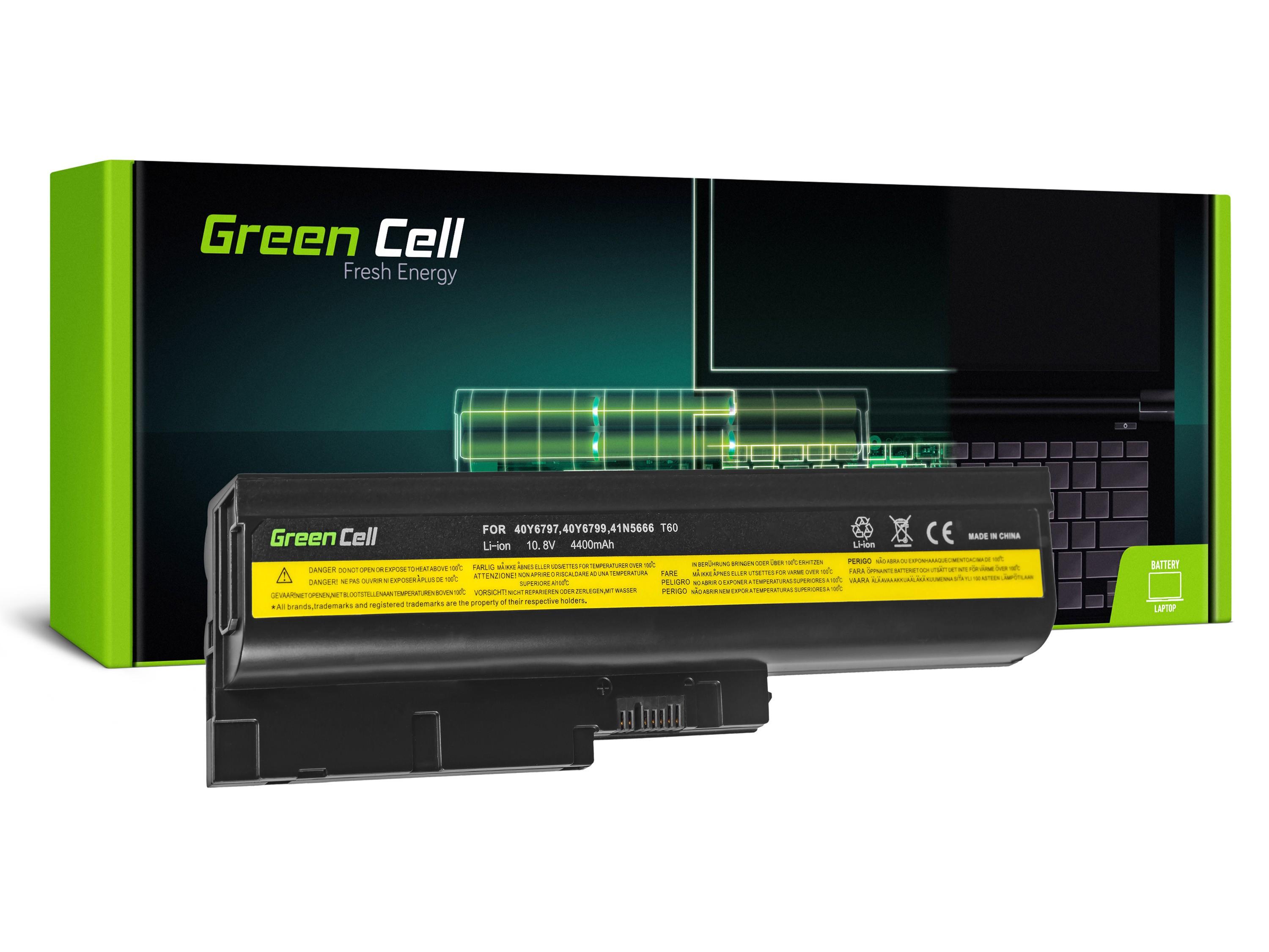 Green Cell Baterie pro Lenovo IBM ThinkPad T60 T60p T61 R60 R60e R60i R61 R61i T61p R500 SL500 W500 LE01