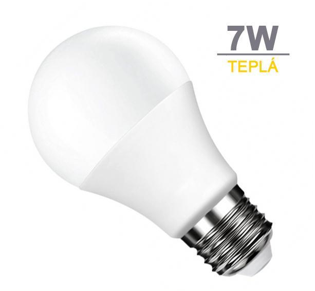 SPECTRUMLED LED žárovka 7W SMD2835 600lm E27 Teplá bílá