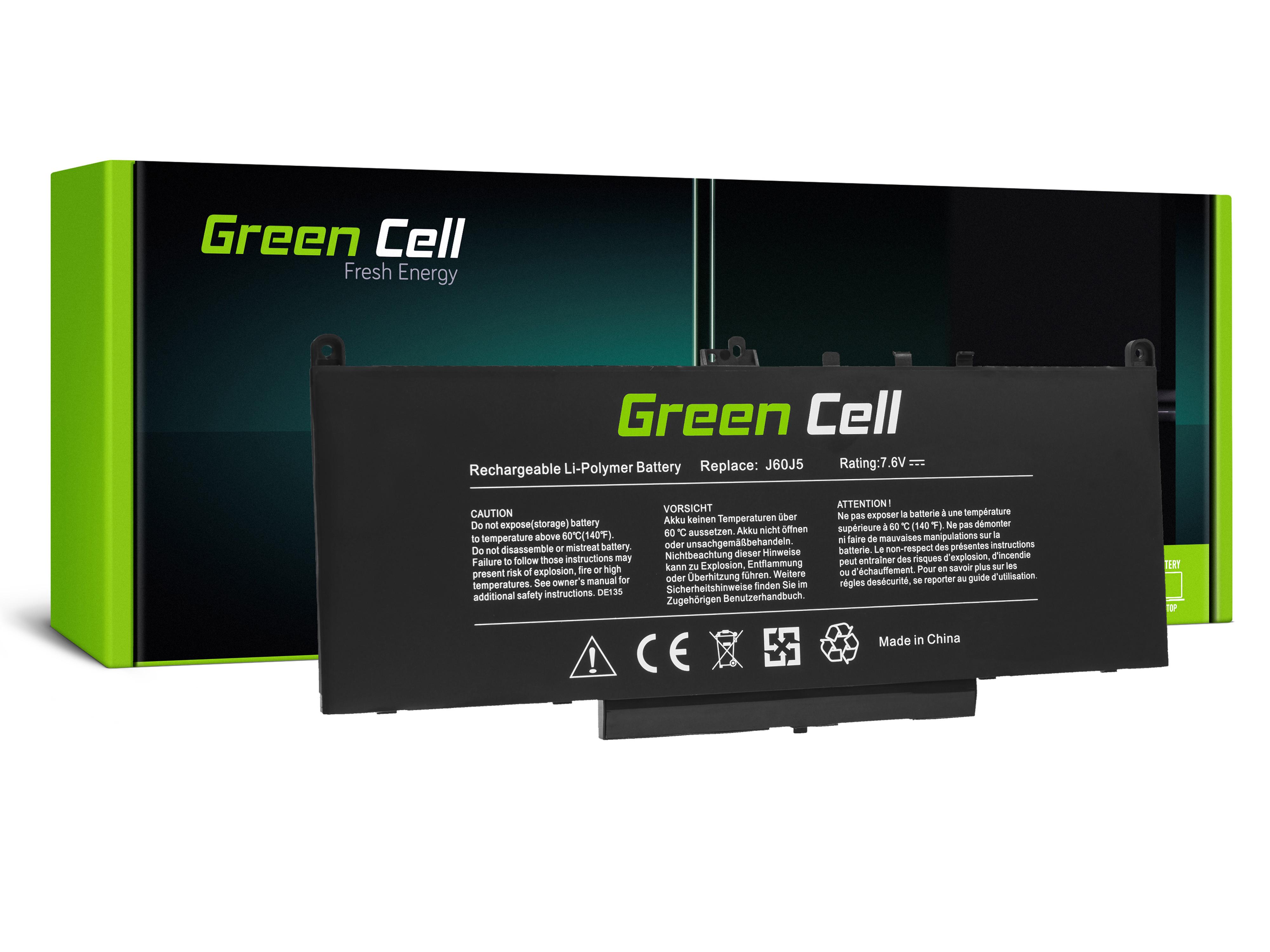 Green Cell Baterie J60J5 pro Dell Latitude E7270 E7470 DE135