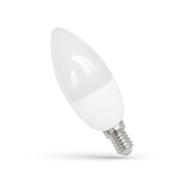 SPECTRUMLED LED žárovka 8W 12xSMD2835 E14 620lm Teplá bílá