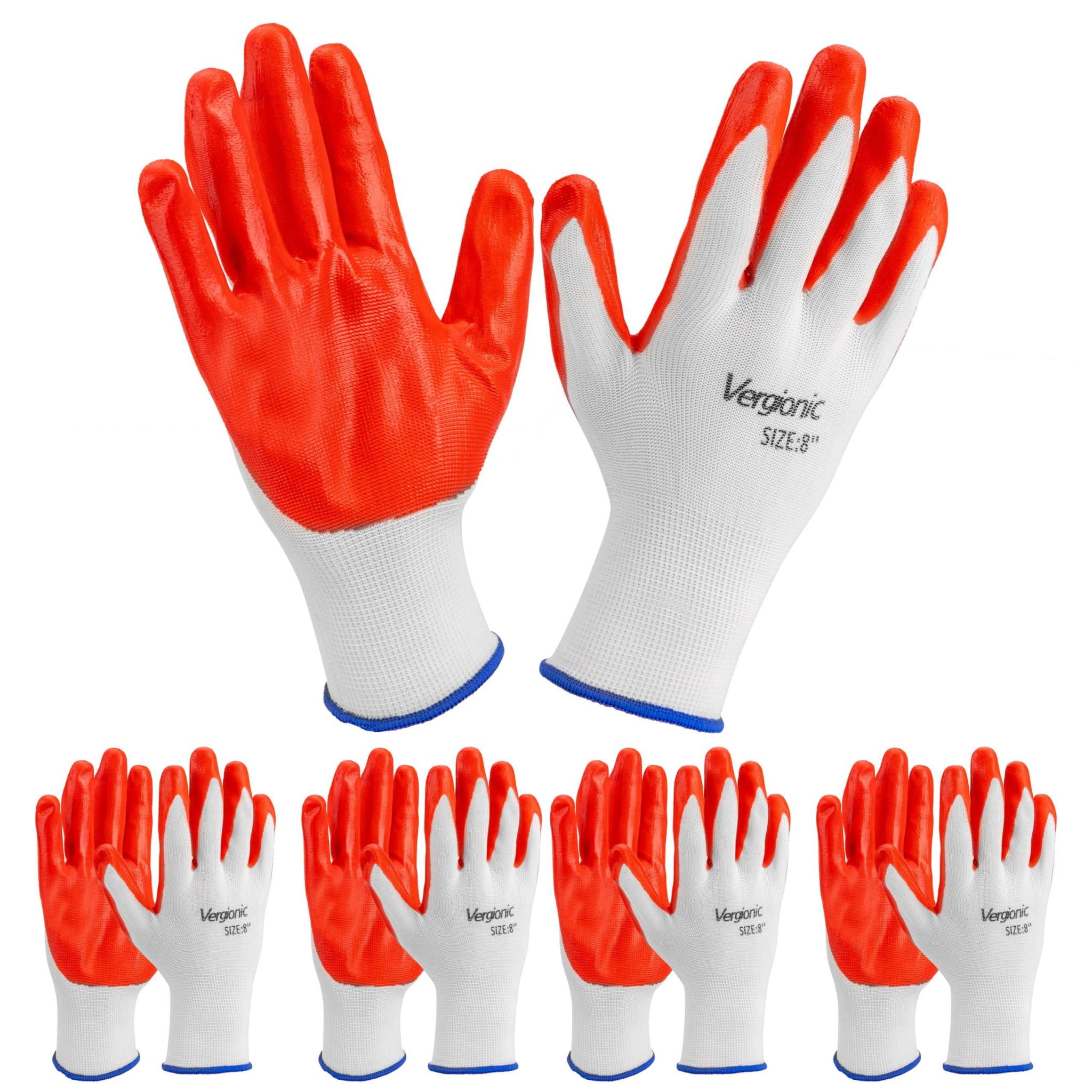 Berge Pracovní rukavice velikost 8'' - 5 párů