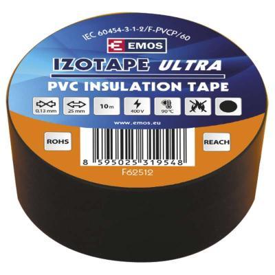 Emos Izolační páska PVC 25mm / 10m černá 1ks F62512-ks