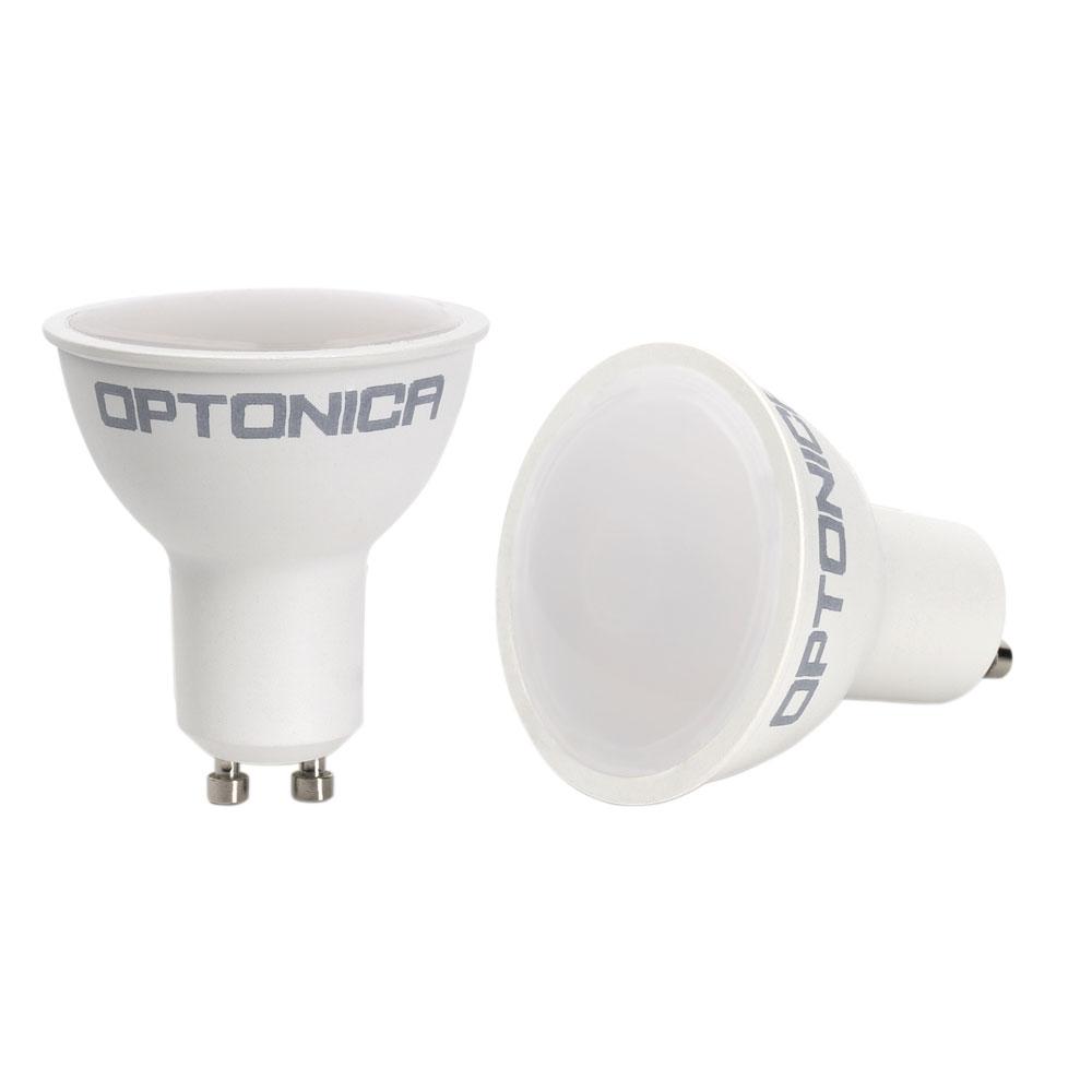 Optonica LED Žárovka GU10 110° 4.5 W Teplá bílá