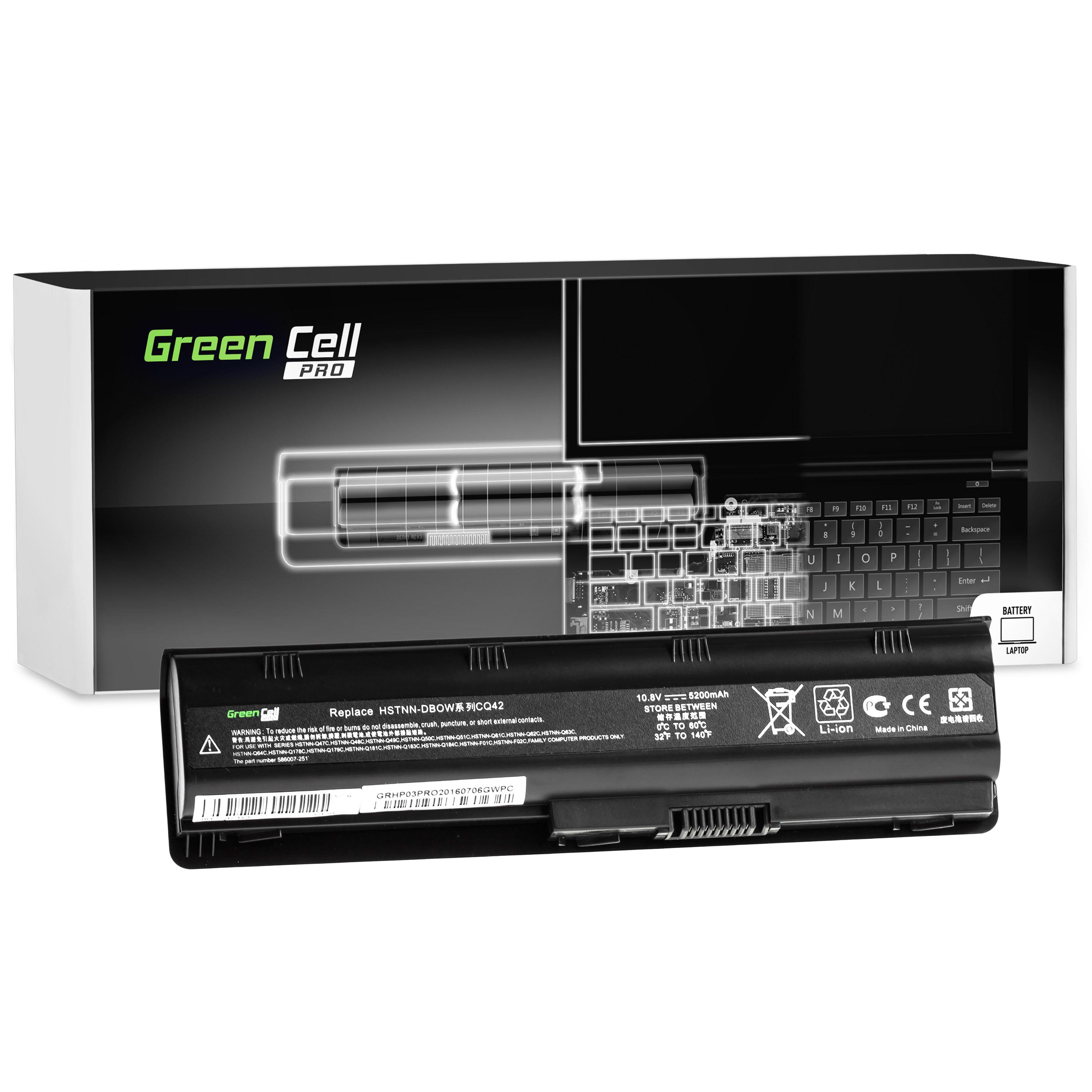 Green Cell PRO Baterie pro HP 635 650 655 2000 Pavilion G6 G7 / 11,1V 5200mAh HP03PRO
