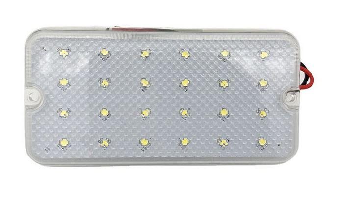 LED21 LED panel 4,8W 24x SMD2835 10-30V DC ( 4x6 ) 120st 12V / 24V IP67 STUDENÁ BÍLÁ
