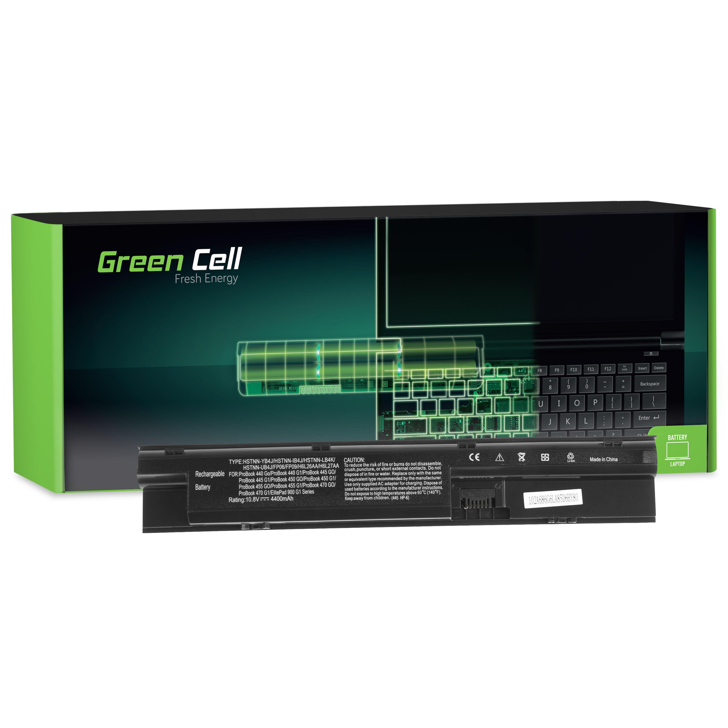 Green Cell Baterie FP06 FP06XL pro HP ProBook 440 445 450 470 G0 G1 470 G2 HP77