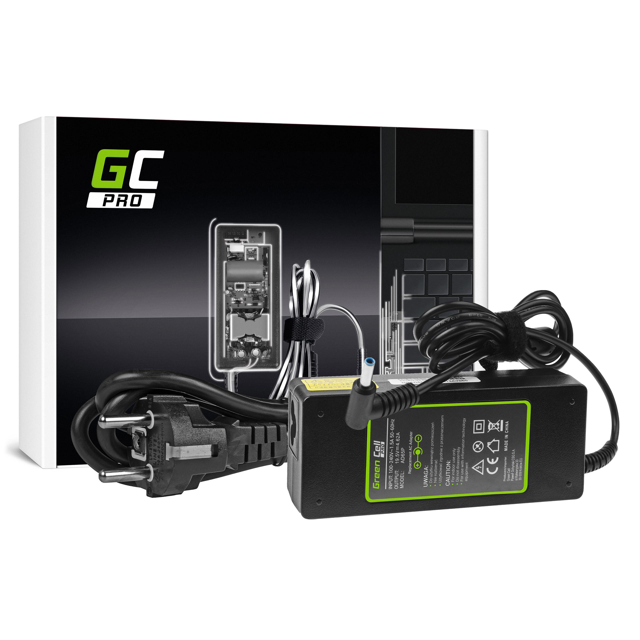 Green Cell PRO nabíječka / AC Adapter 19.5V 4.62A 90W pro HP 250 G2 ProBook 650 G2 G3 Pavilion 15-N 15-N025SW 15-N065SW 15-N070SW AD65P