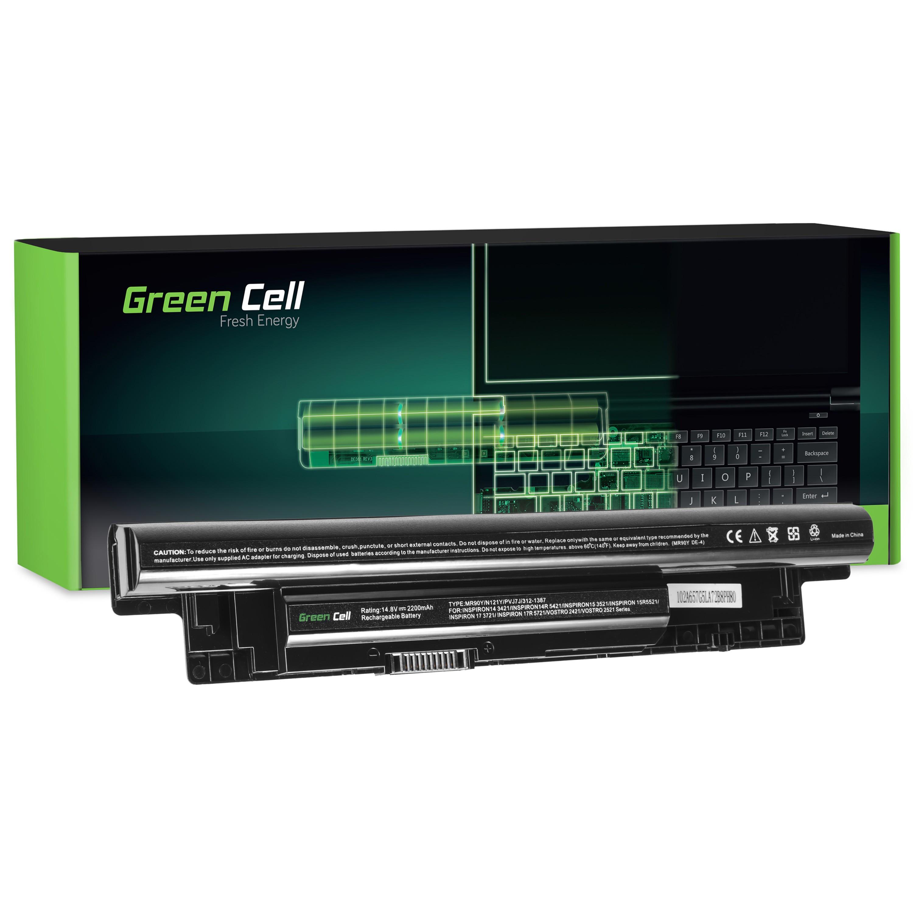 Green Cell Baterie XCMRD pro Dell Inspiron 15 3521 3537 15R 5521 5535 5537 17 3721 5749 17R 5721 5735 5737 DE109