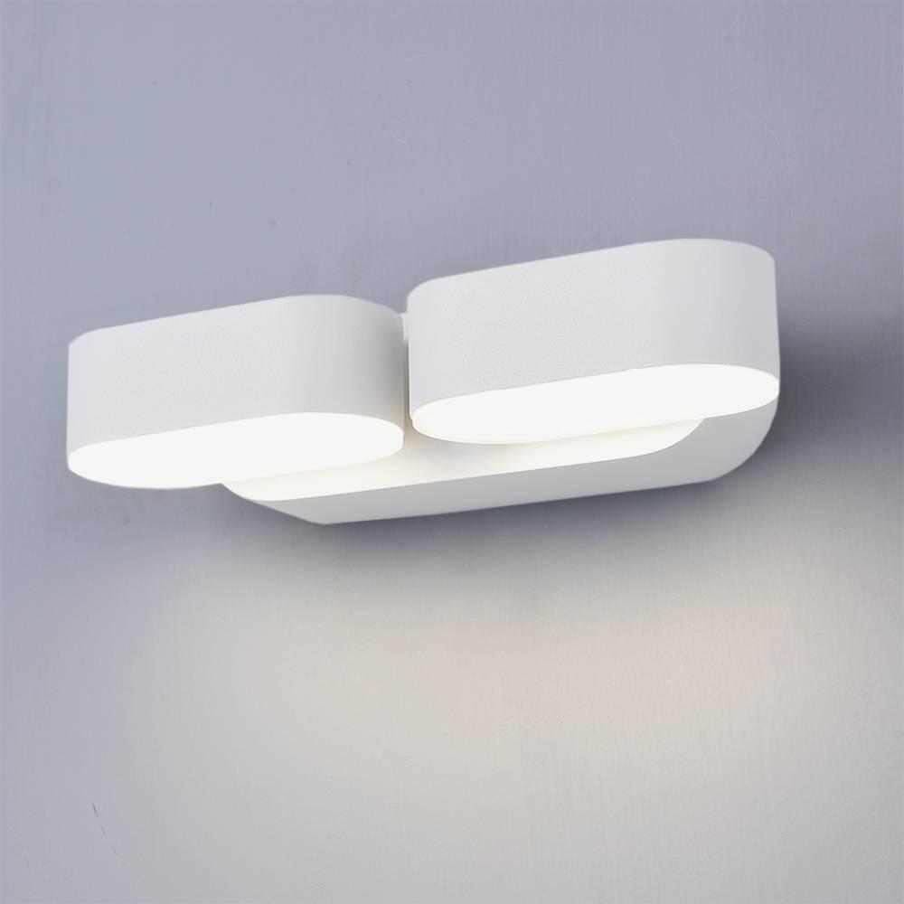 Optonica LED Wall Light Epistar 2x6W bílé Body otočné 12W Teplá bílá 7481