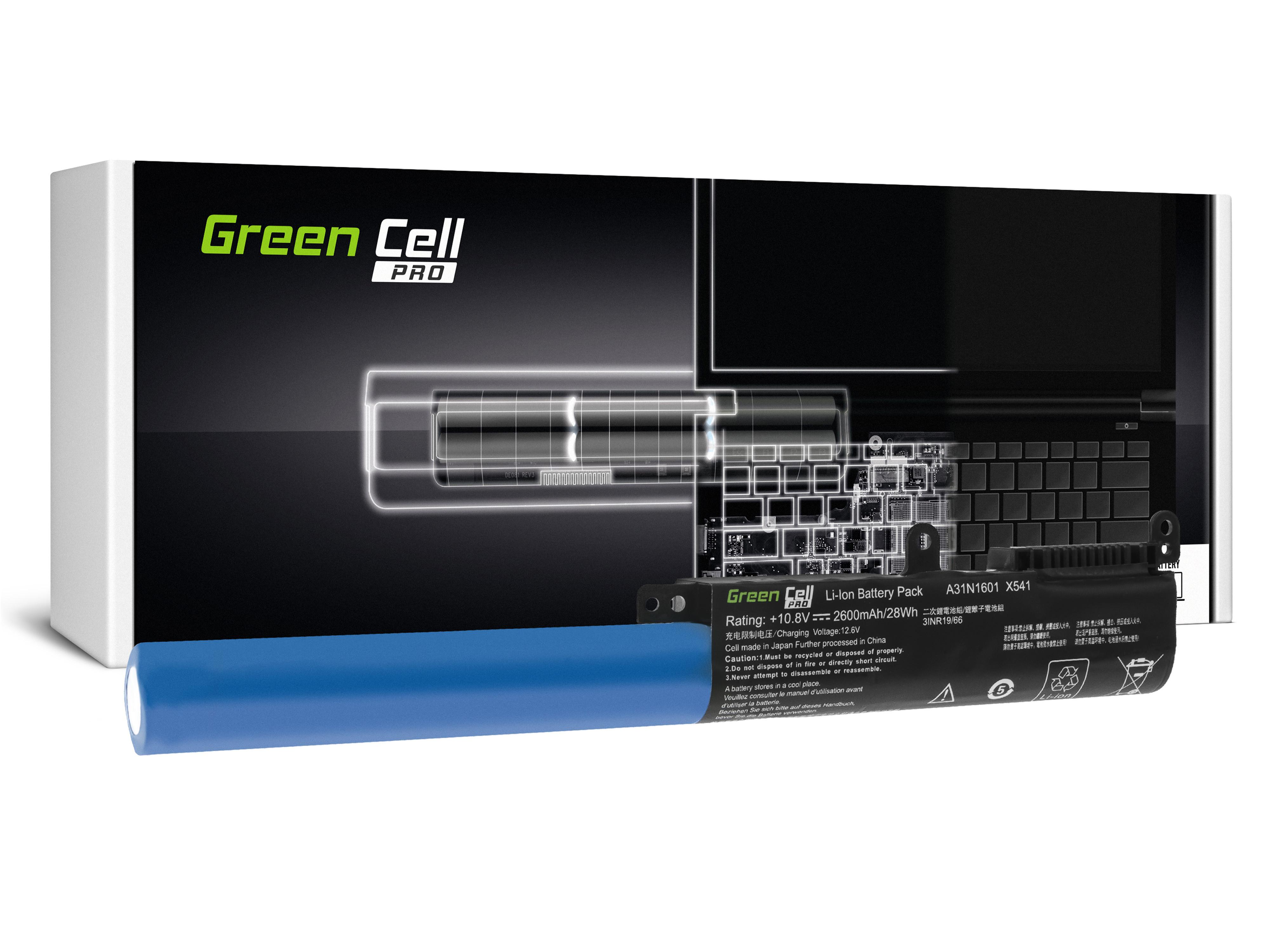 Green Cell Baterie PRO A31N1601 pro Asus R541N R541NA R541S R541U R541UA R541UJ Vivobook Max F541N F541U X541N X541NA X541S AS94PRO