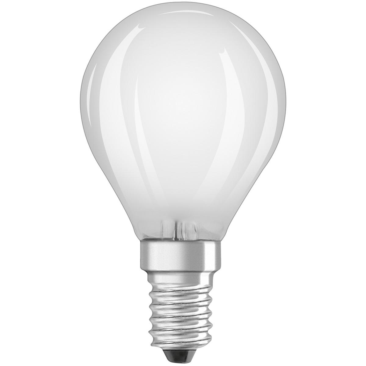 LED žárovka LED E14 P45 4,8W = 40W 470lm 4000K Neutrální bílá 320° Filament Stmívatelná OSRAM SUPER STAR OSRSTAL0435