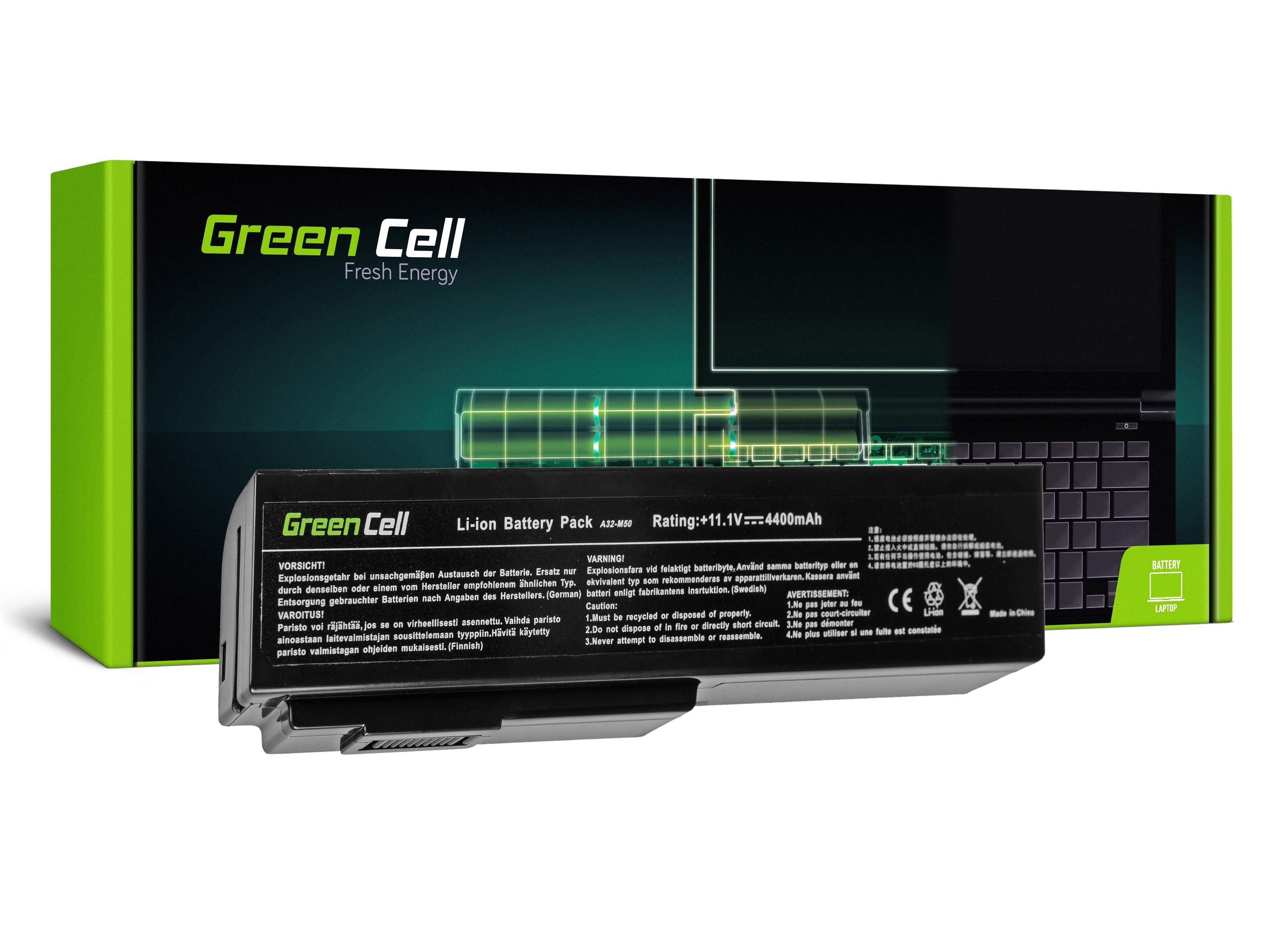 Green Cell Baterie A32-M50 A32-N61 pro Asus G50 G50-45 G50-80 G60 L50 M50 N53 N53SV N61 N61J N61VG AS08