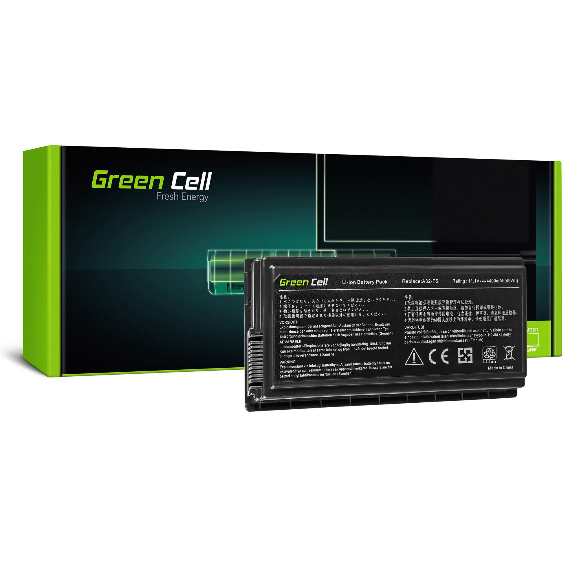 Green Cell Baterie A32-F5 A32-X50 pro Asus F5 F5GL F5N F5R F5RL F5SL F5V X50 X50N X50R AS23