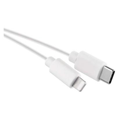 Emos Nabíjecí a datový kabel USB-C 2.0 / Lightning MFi, 1 m, bílý SM7015W