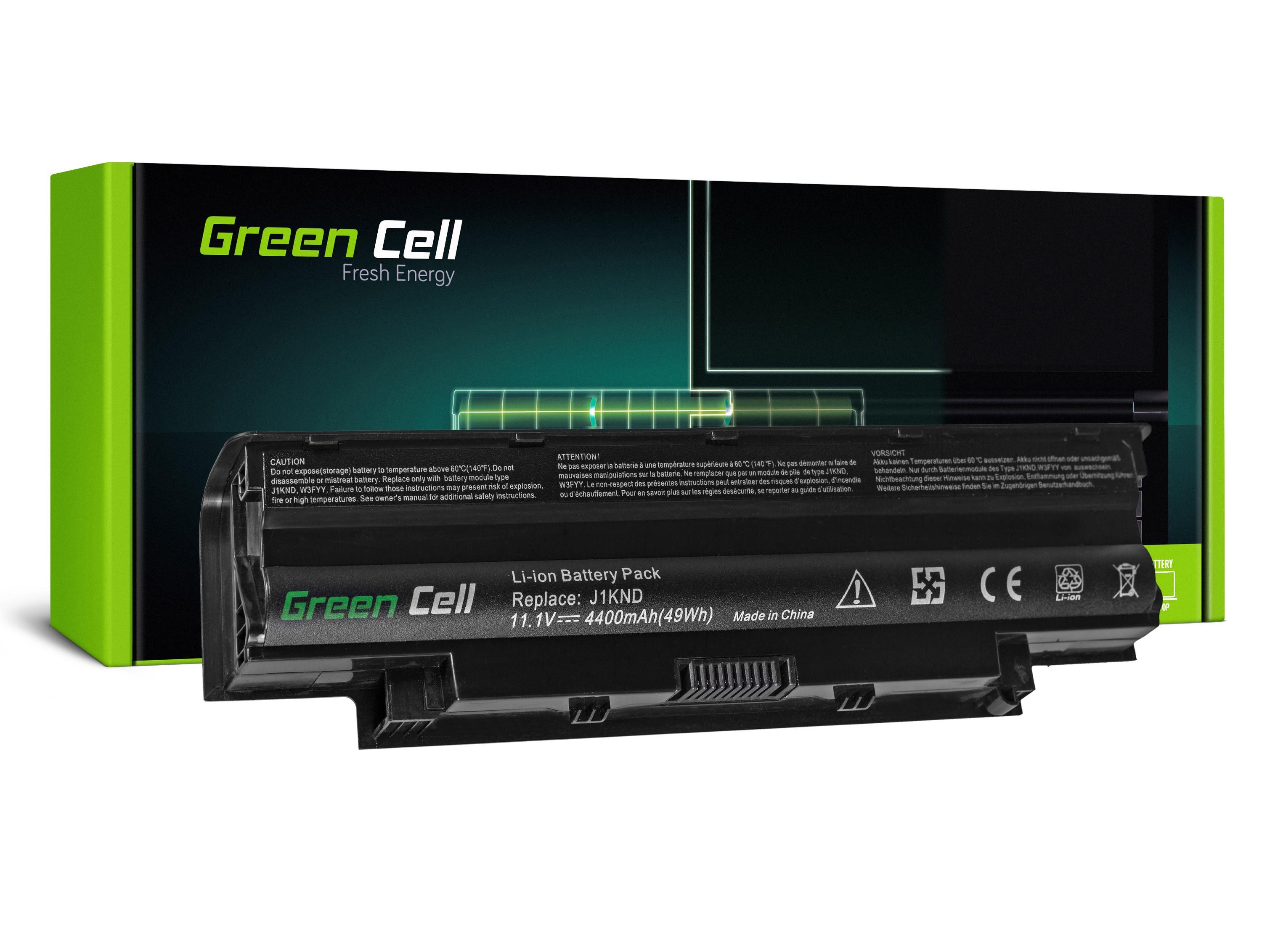 Green Cell Baterie J1KND pro Dell Inspiron 13R 14R 15R 17R Q15R N4010 N5010 N5030 N5040 N5110 T510 DE01