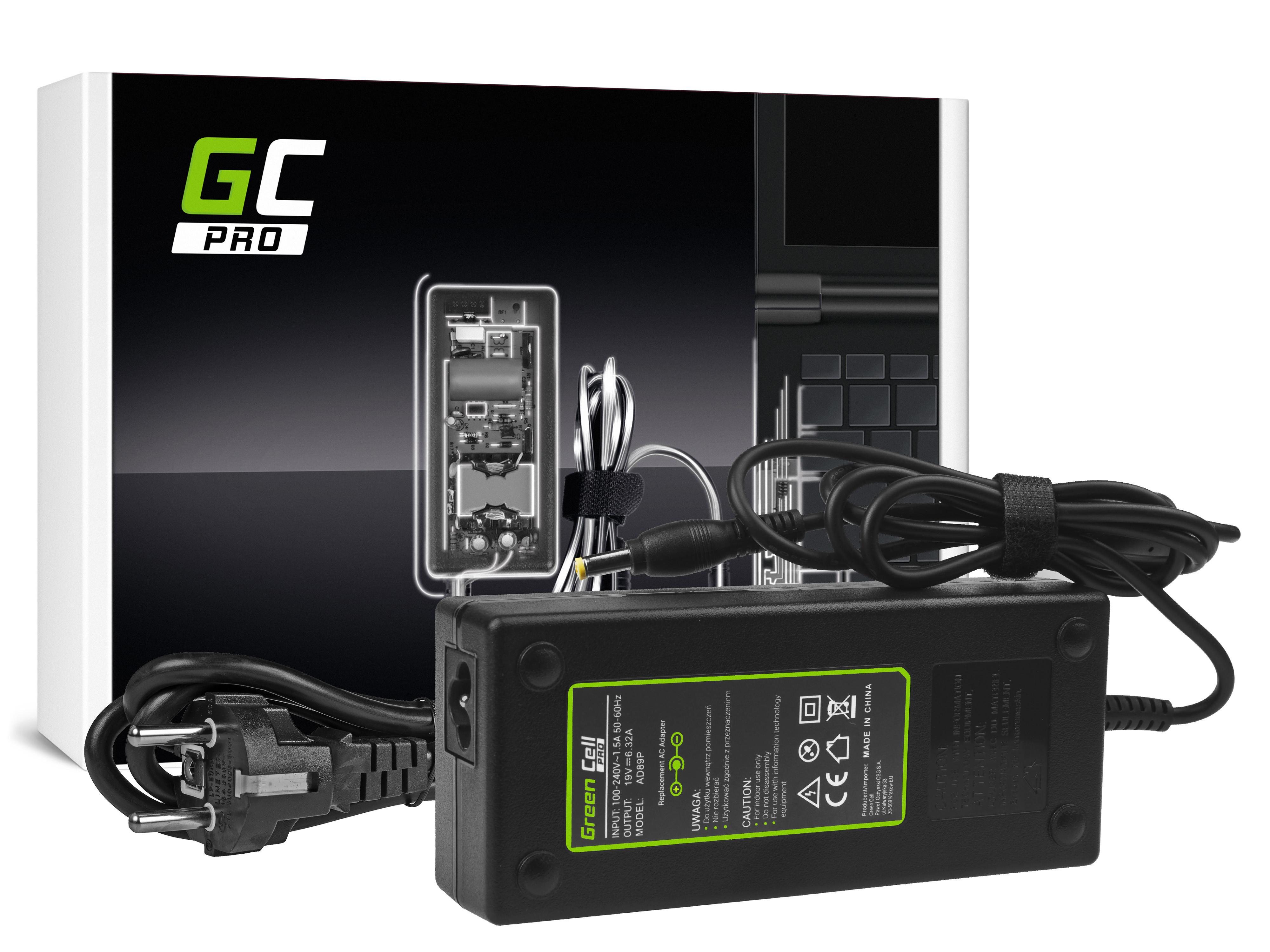 Green Cell PRO nabíječka / AC Adapter 19V 6.32A 120W pro Acer Aspire 7552G 7745G 7750G V3-771G V3-772G AD89P