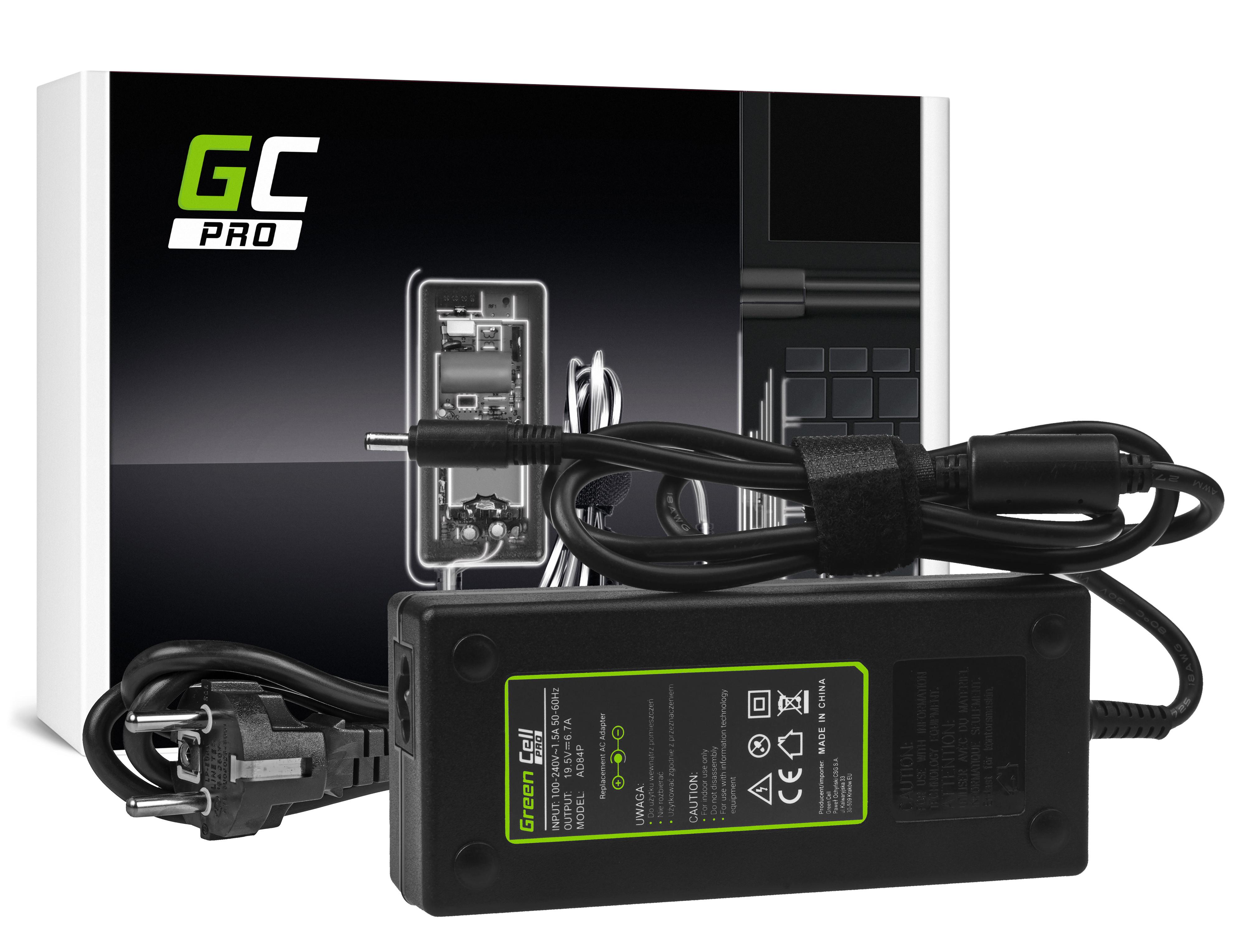 Green Cell PRO nabíječka / AC Adapter 19.5V 6.7A 130W pro Dell XPS 15 9530 9550 9560 Precision 15 5510 5520 M3800 AD84P
