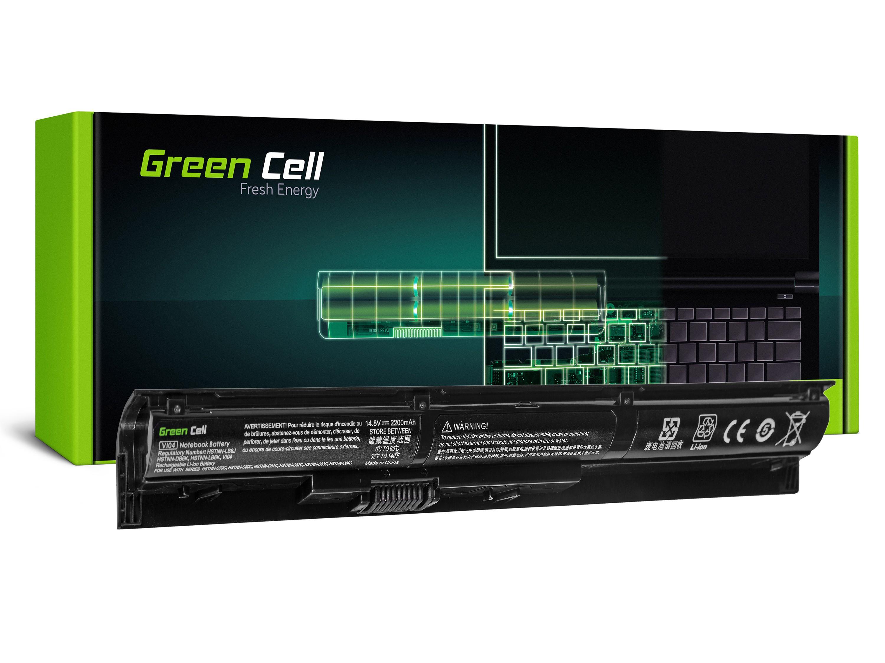 Green Cell Baterie VI04 pro HP ProBook 440 G2 450 G2 Pavilion 15-P 17-F Envy 15-K 17-K HP82