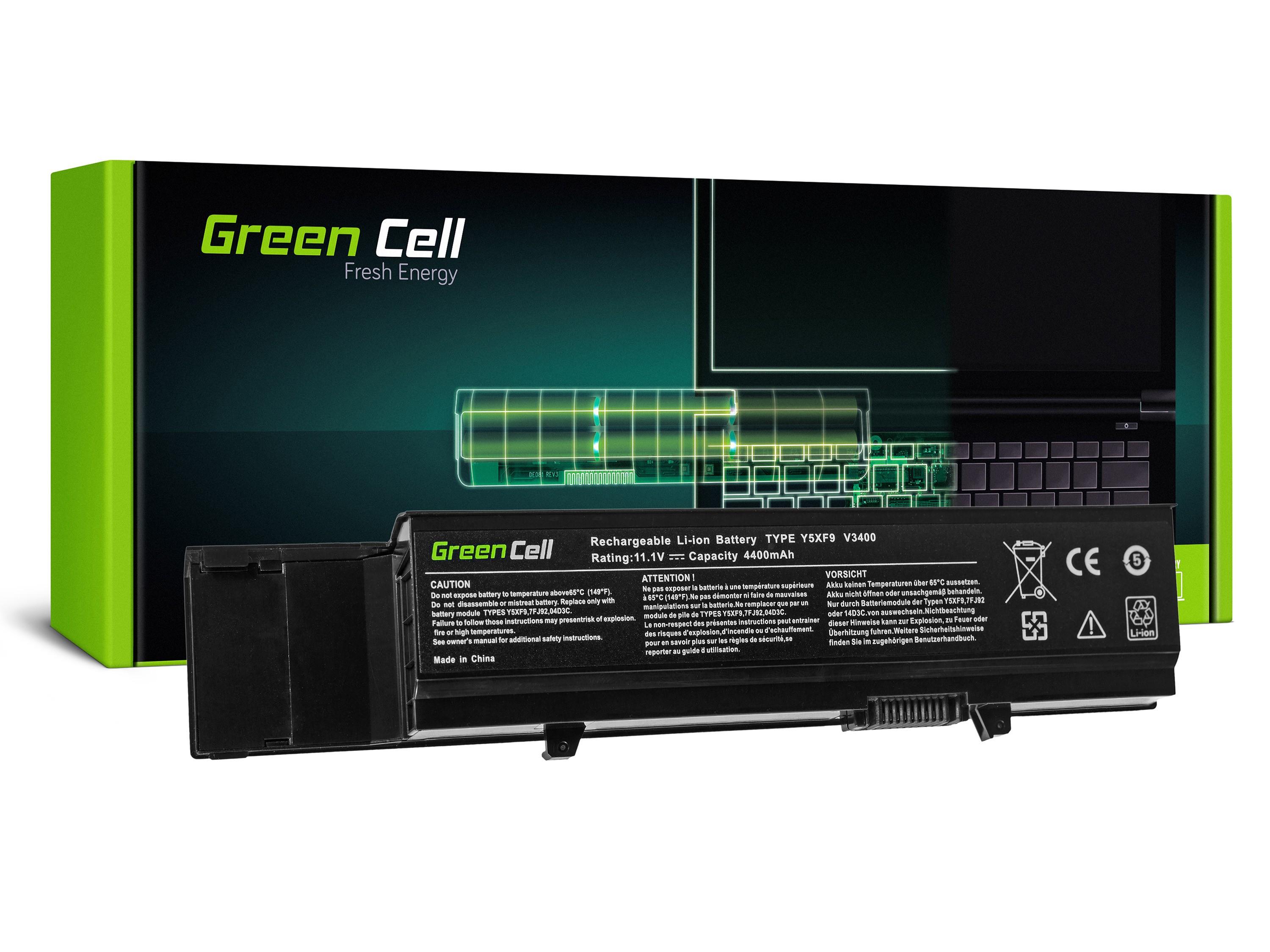 Green Cell Baterie 7FJ92 Y5XF9 pro Dell Vostro 3400 3500 3700 DE19