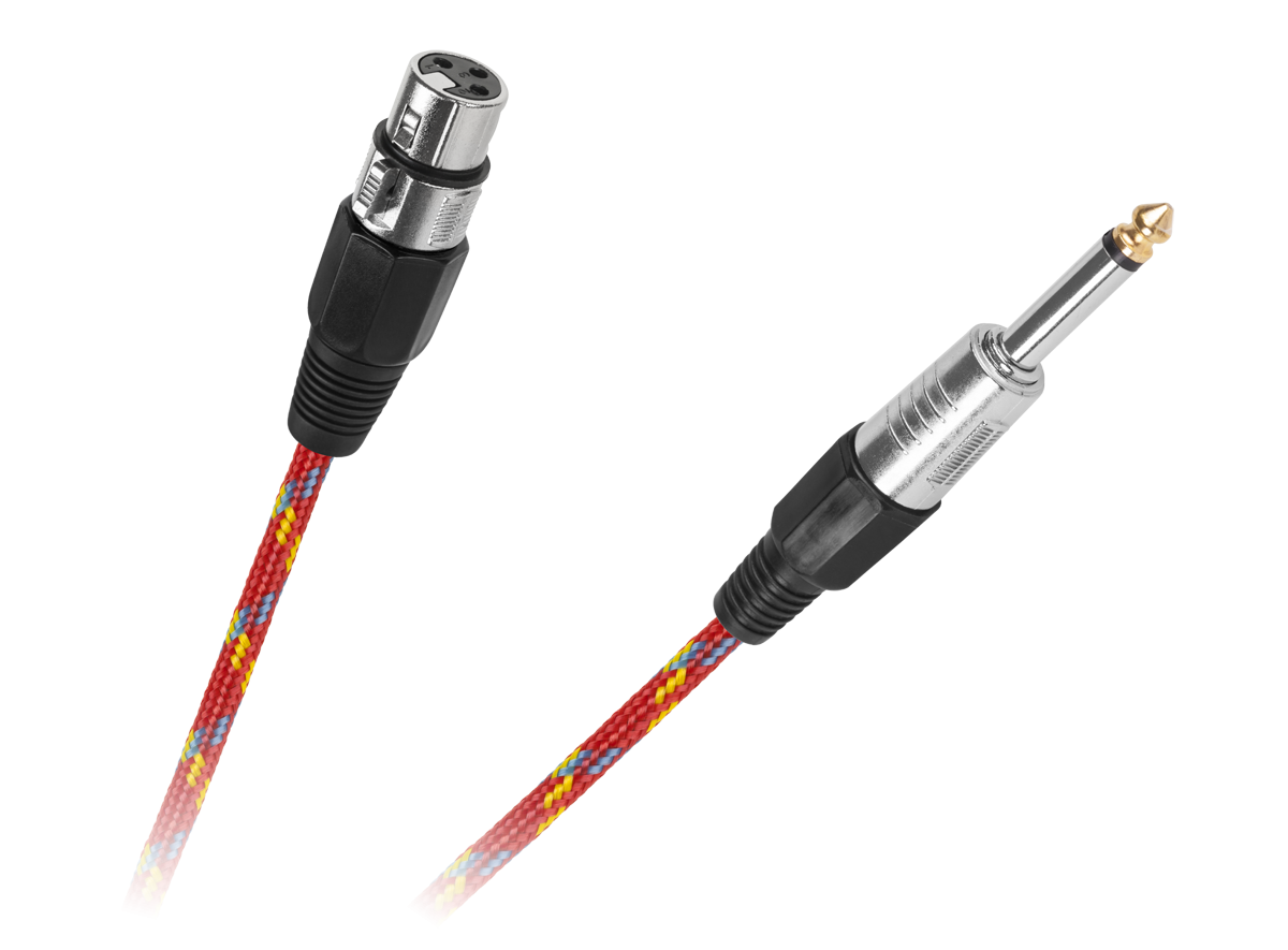 Inne Mikrofonní kabel CANON XLR - JACK 6,3 mm 5 m