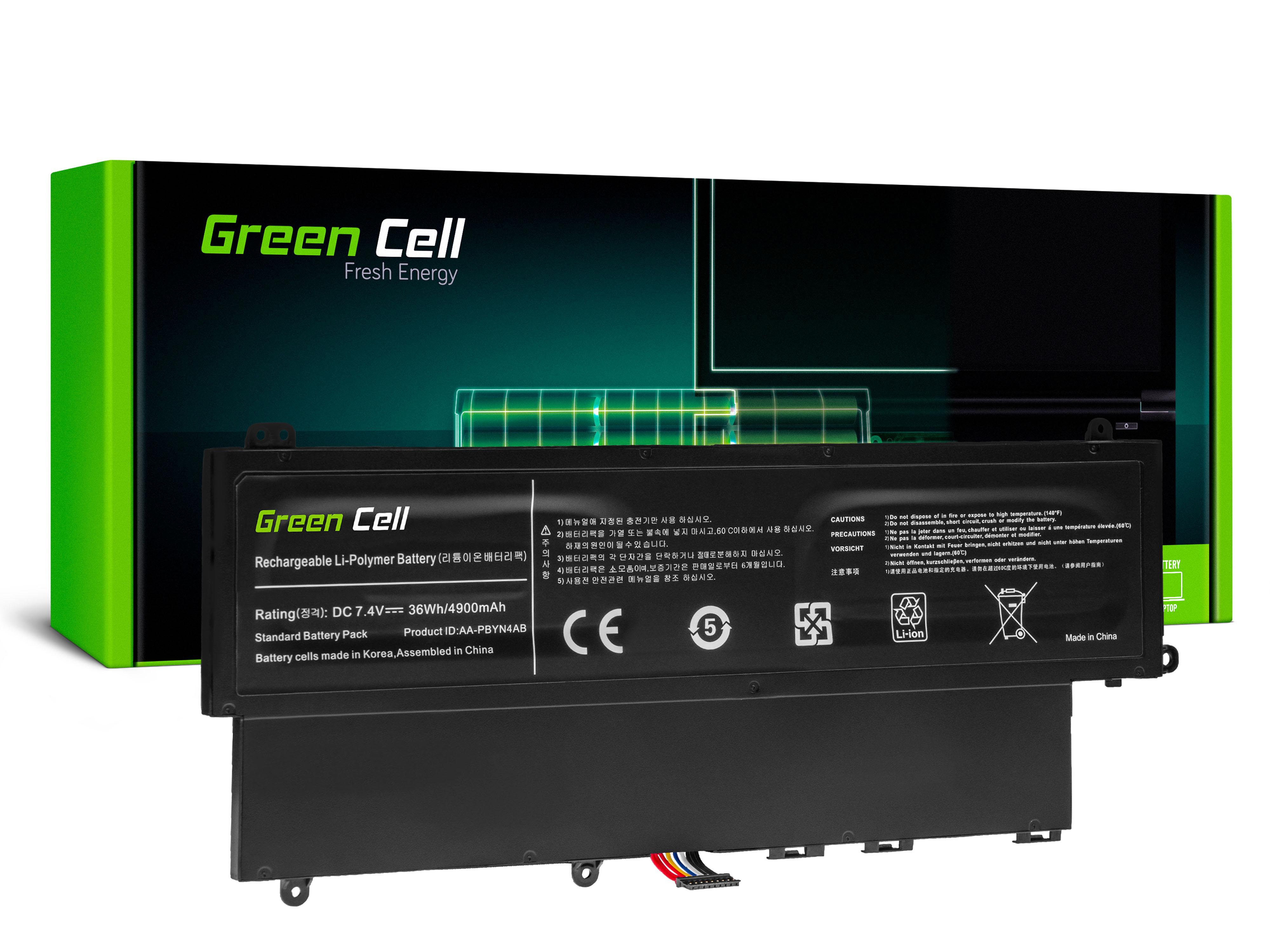 Green Cell Baterie AA-PBYN4AB pro Samsung 530U 535U 540U NP530U3B NP530U3C NP535U3C NP540U3C SA15V2