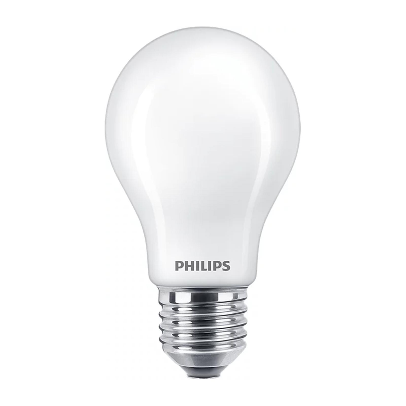 LED žárovka LED E27 A60 3.4W = 40W 470lm 2700 Teplá bílá Filament PHILIPS Stmívatelná PHSWGD0105