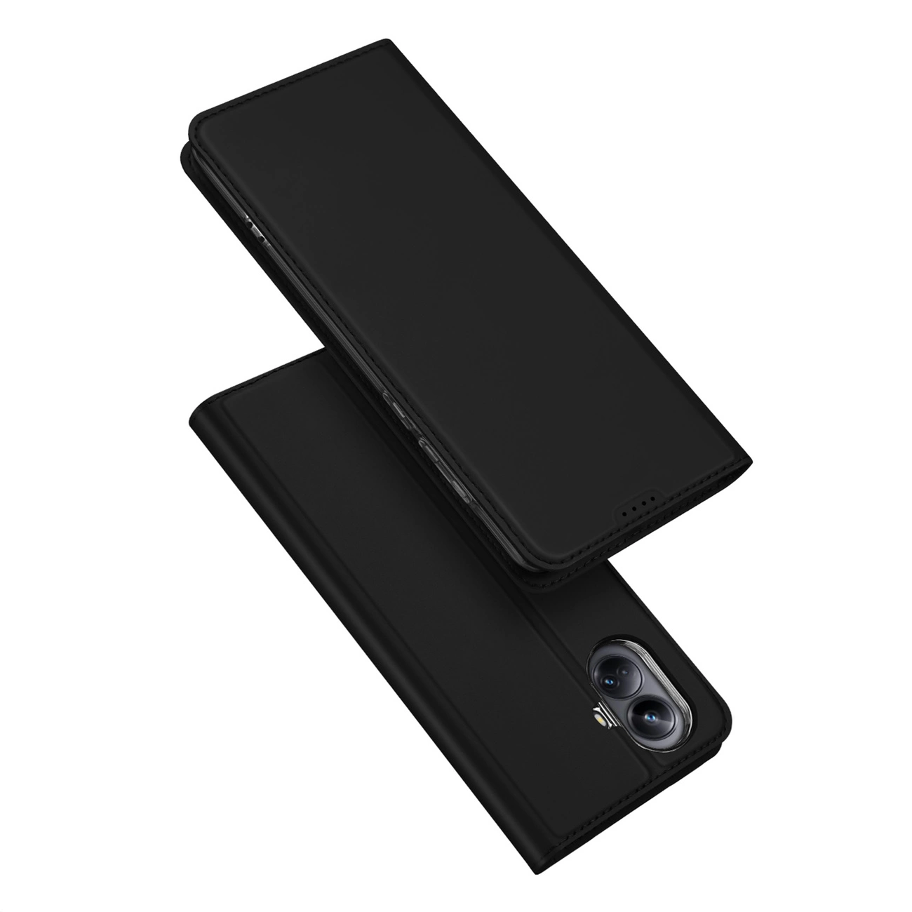 Dux Ducis Skin Pro pouzdro pro Realme 10 Pro flip cover card wallet stand black