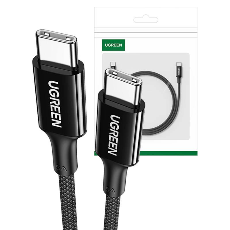Kabel USB-C na USB-C UGREEN 15276, 1,5 m (černý)