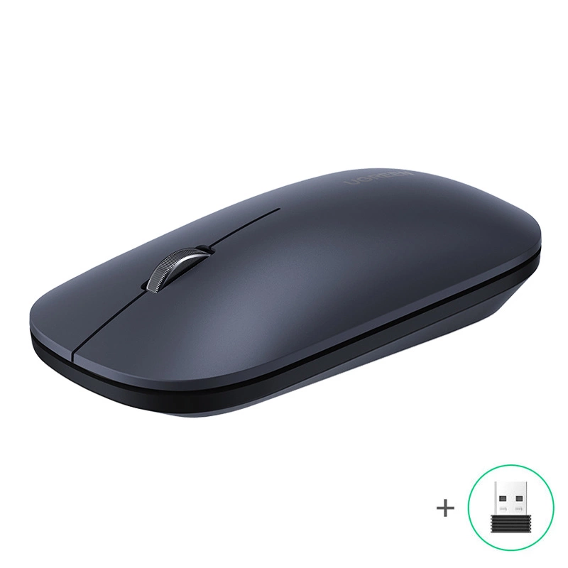 Praktická bezdrátová myš USB Ugreen černá (MU001)
